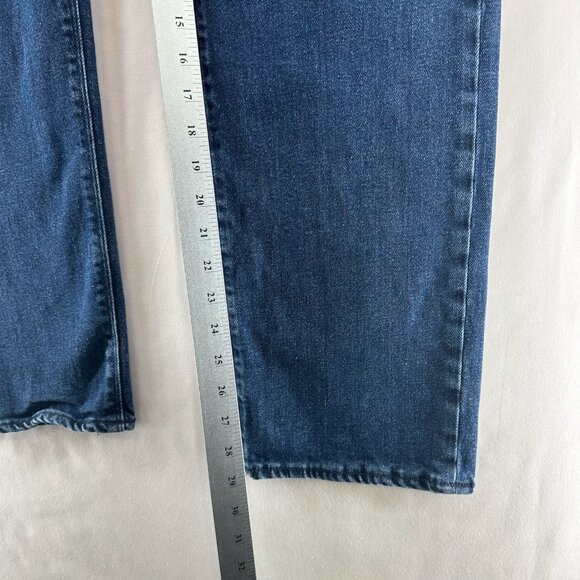 BOSS Jeans Mens Size 38 Maine Regular Fit Tapered Denim Organic Cotton Blue - Picture 11 of 11